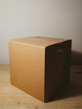 Plain Kraft Shipping Box - Natural Brown